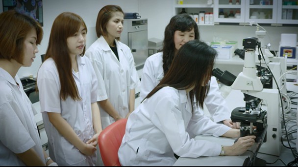 Exciting work in cancer detection in Thailand's most prestigious hospital