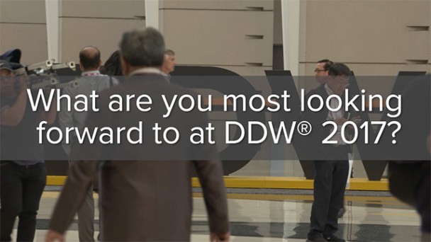 What are you most looking forward to at DDW 2017?