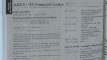 Transplant Course Highlights