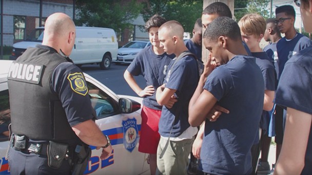 Pioneering police programs to engage the youth of Albany, New York